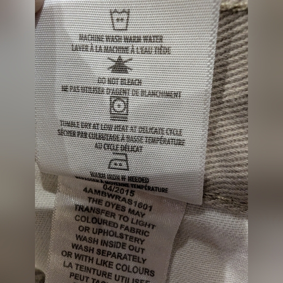 Wind River Relaxed Fit Light Khaki Pants Sz 36x34 New With Tags - Picture 4 of 8